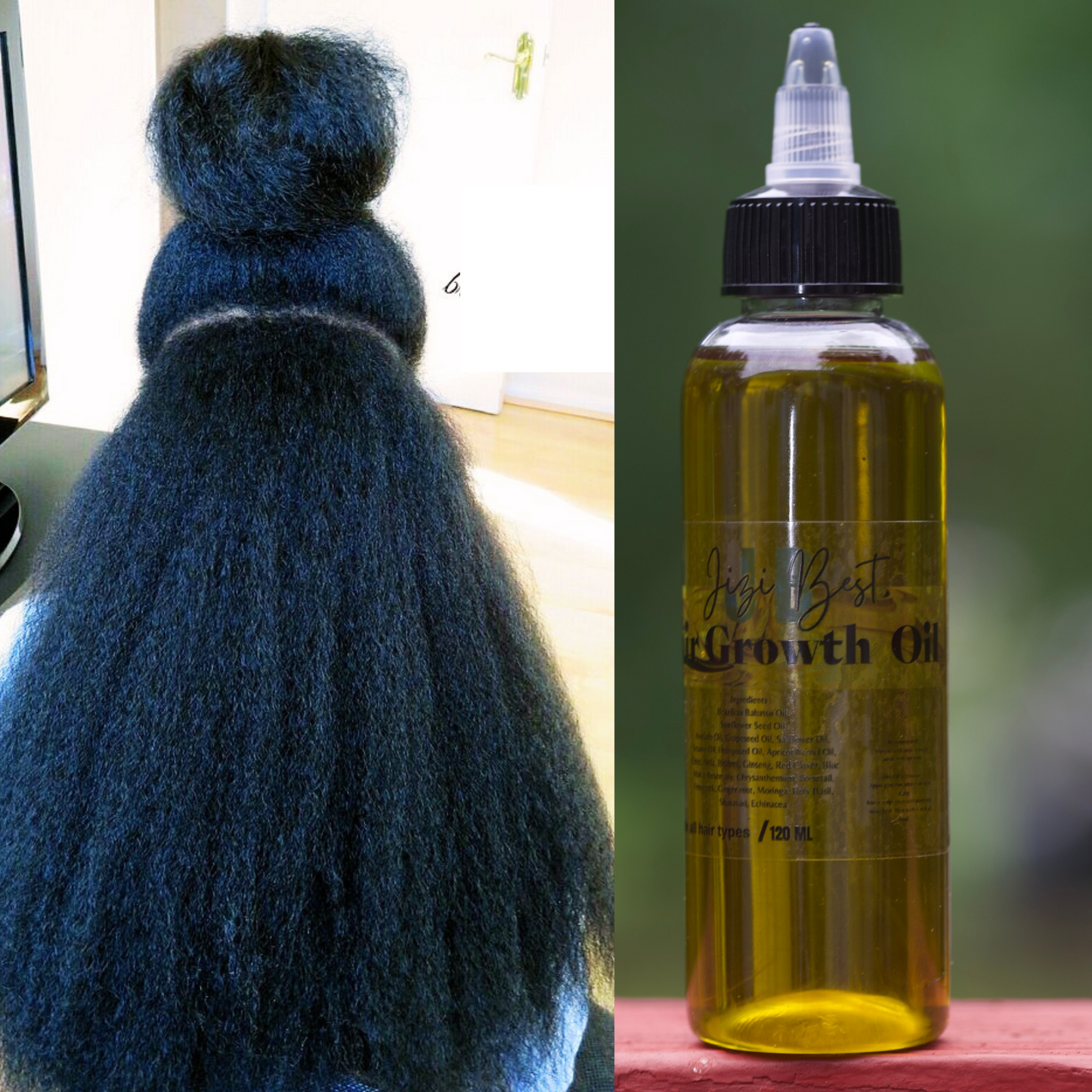 HAIR Growth Oil, All natural, Organic Oil, Hair Treatment, Hair care, Authentic oil
